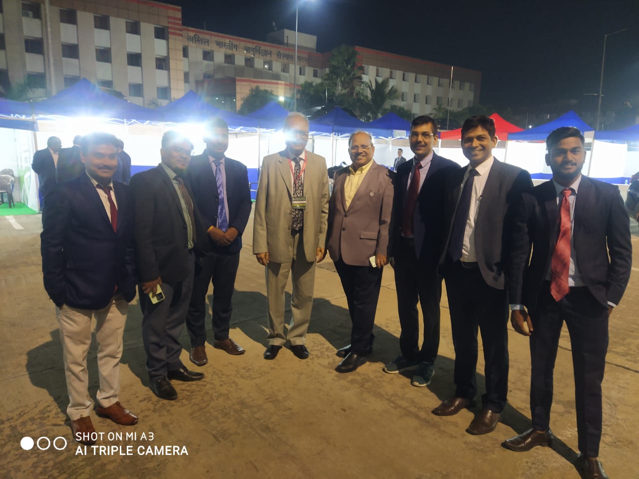Aslay Biogen team at a medical conference held at AIIMS Patna
